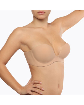 BYE-BRA - GALA REGGISENO COPPA A BEIGE