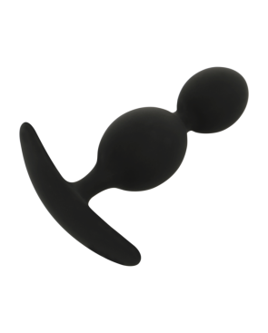 BLACKSILVER - ORSON PLUG IN SILICONE 2 ONDE ANAL 9 CM