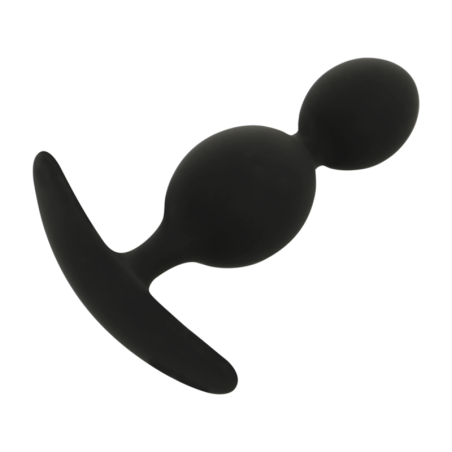 BLACKSILVER - ORSON PLUG IN SILICONE 2 ONDE ANAL 9 CM