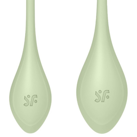 SATISFYER - SET DA ALLENAMENTO YONI POWER 2 VERDE