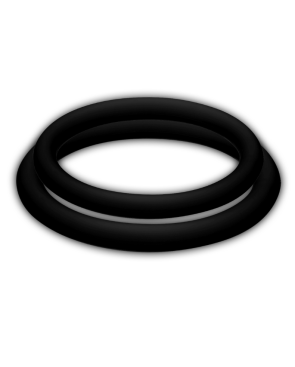 JOYDIVISION POTENZDUO - ANELLI NERO - M