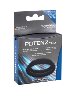 JOYDIVISION POTENZDUO - ANELLI NERO - M