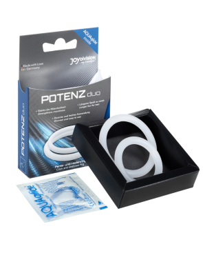 JOYDIVISION POTENZDUO - ANELLI BIANCO - M