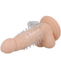 CASUAL LOVE - COPERTURA PER PENE VIBRATORE TRASPARENTE CON ANELLO