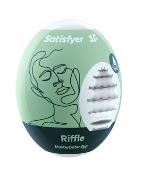SATISFYER - UOVO MASTURBATORE RIFFLE
