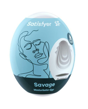 SATISFYER - SAVAGE MASTURBATOR UOVO