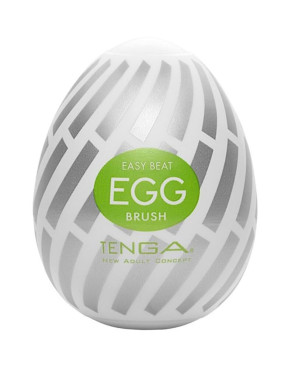 TENGA - MASTURBATORE A UOVO CON SPAZZOLA