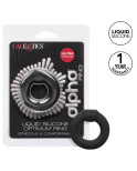CALIFORNIA EXOTICS - ANELLO ALPHA OPTIMUM NERO CALIFORNIA EXOTICS - ANELLO ALPHA OPTIMUM NERO
