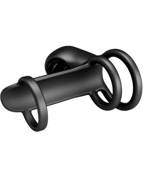 PRETTY LOVE - GUAINA PER PENE JAMMY 12 VIBRAZIONI CON LINGUA IN SILICONE RICARICABILE