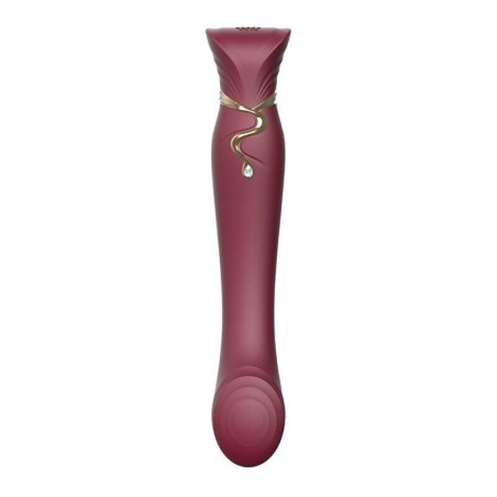 ZALO - SET QUEEN PULSE WAVE CLIT STIM ROSSO