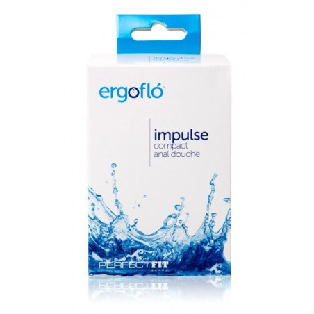 PERFECT FIT BRAND - ERGOFLO IMPULSE ANAL DOUCHE NERO