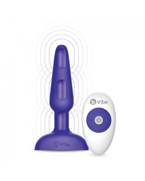 B-VIBE - TRIO REMOTE CONTROL PLUG ANALE LILLA