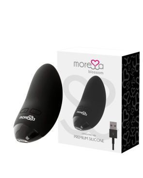 MORESSA - VIBRATORE BLOSSOM NERO