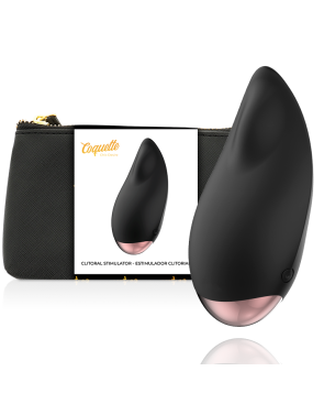 COQUETTE TOYS - STIMOLATORE CLITORIALE NERO/ORO