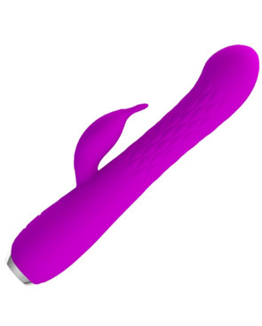 PRETTY LOVE - VIBRATORE MOLLY CON ROTAZIONE RICARICABILE