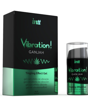 INTT - POTENTE GEL LIQUIDO VIBRANTE STIMOLANTE INTIMO CANNABIS 15ML