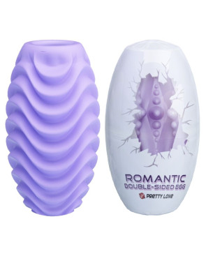 PRETTY LOVE - UOVO MASTURBATORE LILLA A DOPPIA FACCIA