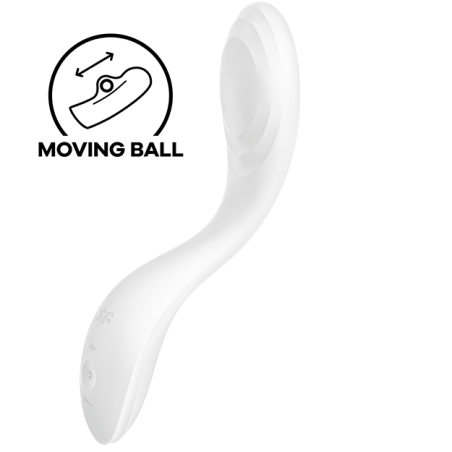 SATISFYER - VIBRATORE RRROLLING PLEASURE GSPOT BIANCO