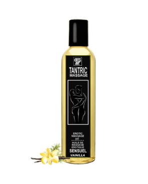 EROS-ART - OLIO DA MASSAGGIO TANTRICO NATURALE E VANIGLIA AFRODISIACA 200 ML