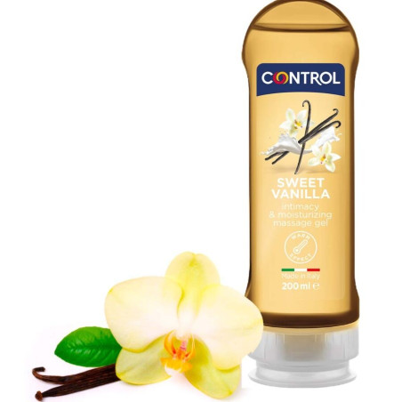 CONTROL - MASSAGGIO 2 EN 1 E PIACERE DOLCEZZA DEL MADAGASCAR 200 ML