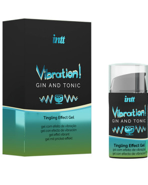 INTT - POTENTE GEL LIQUIDO VIBRATORE STIMOLANTE INTIMO GIN  TONICO 15ML