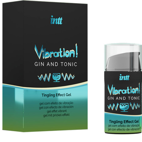 INTT - POTENTE GEL LIQUIDO VIBRATORE STIMOLANTE INTIMO GIN  TONICO 15ML