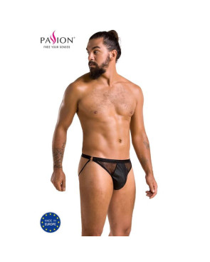 PASSION - 034 SLIP APERTO LUKE NERO L/XL