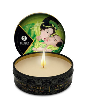 SHUNGA - MINI CARESS BY CANDELIGHT CANDELA DA MASSAGGIO T VERDE 30 ML