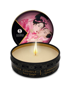 SHUNGA - MINI CARESS BY CANDELIGHT CANDELA DA MASSAGGIO ROSE 30 ML