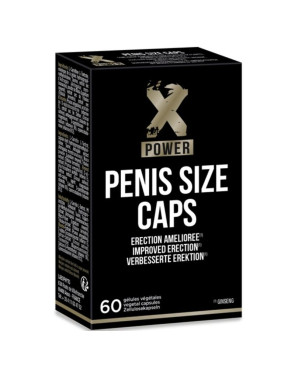 XPOWER - CAPPUCCI DI DIMENSIONI DEL PENE PER EREZIONI MIGLIORATE 60 CAP