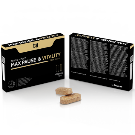 BLACK BULL - MAX PAUSE  VITALITY RETARDANT PER UOMINI 10 CAPSULE