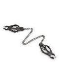 OHMAMA FETISH - Pinze per capezzoli giapponesi con catena nera OHMAMA FETISH - Pinze per capezzoli giapponesi con catena nera