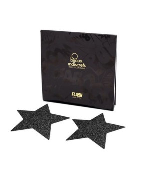 BIJOUX - CAPPUCCI PER CAPEZZOLI INDISCRETI BLACK STAR FLASH