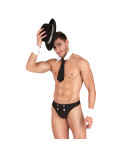 Costume Erotico S Pleasures Nero/Bianco Taglia unica