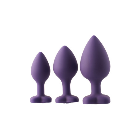 Plug Anale Dream Toys Flirts Viola 3 Pezzi