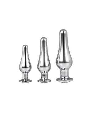 Plug Anale Dream Toys Gleaming Love Argentato