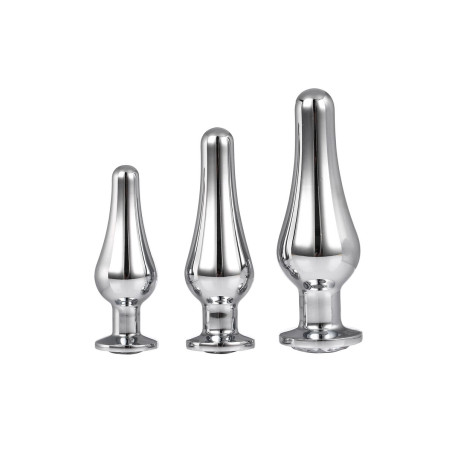 Plug Anale Dream Toys Gleaming Love Argentato