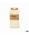 Spugna per il Corpo Berilo B7083-16 Bianco 20 x 3 x 11 cm Con manici (24 Unità)