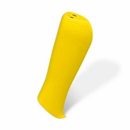 Vibratore Clitorideo Curvo Dame Products Limone