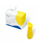 Vibratore Clitorideo Curvo Dame Products Limone