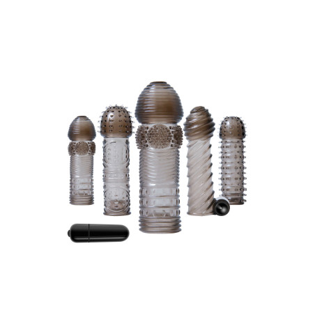Cover per pene Selopa Nero Ø 3,9 cm
