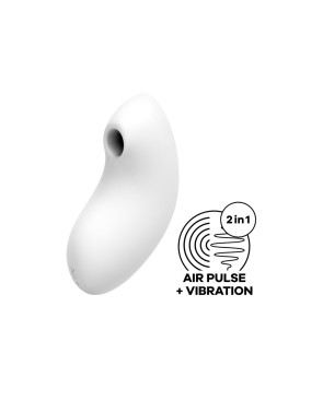 Succhia Clitoride Satisfyer Lover 2 Bianco