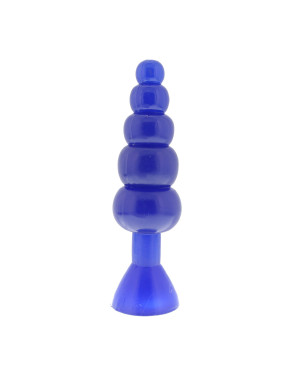 Plug Anale NMC BENDABLE BUTT RATTLER Azzurro