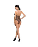 PASSION - WOMAN BS087 BODYSTOCKING NERO TAGLIA UNICA PASSION - WOMAN BS087 BODYSTOCKING NERO TAGLIA UNICA