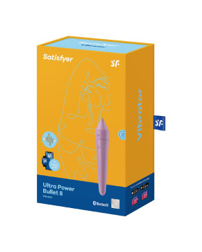 Vibratore Mini Ultra Power Satisfyer 8 Lilla