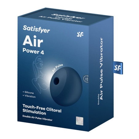 Succhia Clitoride Satisfyer Air Power 4 Azzurro