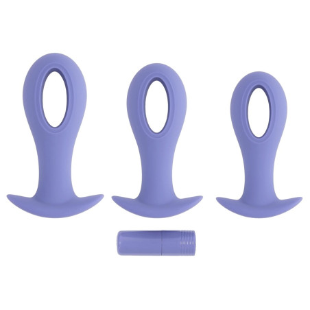 Plug Anale Evolved Viola (8,9 cm) (9,5 cm) (10,1 cm)