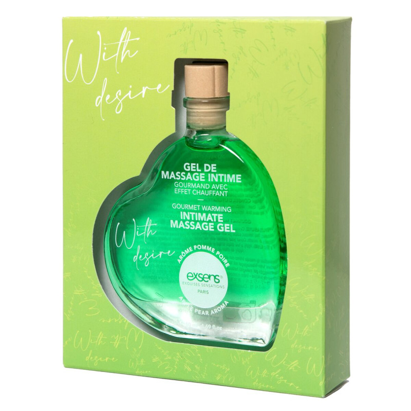 Olio per Massaggio Erotico Exsens Mela 50 ml