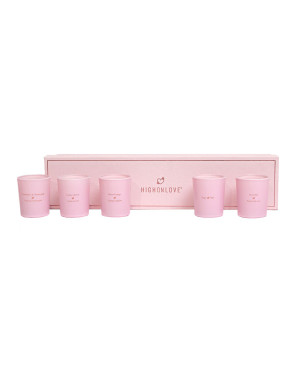 Candela Massaggio Highonlove Arancio Rosa Champagne alla Fragola Litchi 35 ml