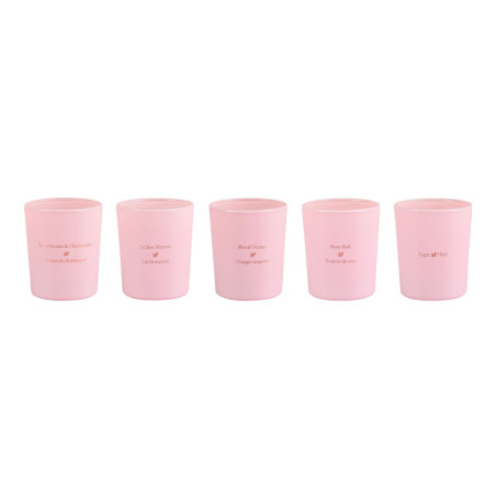 Candela Massaggio Highonlove Arancio Rosa Champagne alla Fragola Litchi 35 ml
